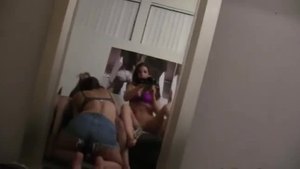 College groupsex copulating at the Party